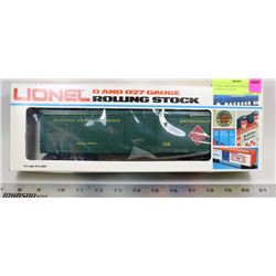 LIONEL RAILWAY EXPRESS REEFER , 0 AND 027 GAUGE