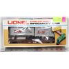Image 1 : LIONEL L & N FLAT CAR WITH VANS, 0 GAUGE