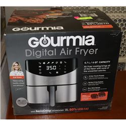 GOURMIA 6QT DIGITAL AIR FRYER WITH COOKBOOK