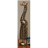 Image 1 : GIRAFFE WOOD ORNAMENT