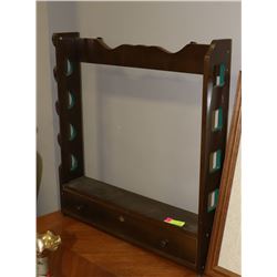 WALL HANGING GUN RACK