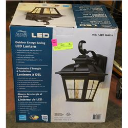 NEW FEIT OUTDOORS LED LANTERN - SIZE LARGE