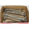 Image 1 : TRAY W/ 10 LARGE SAE WRENCHES (7/8 TO 1 1/4)