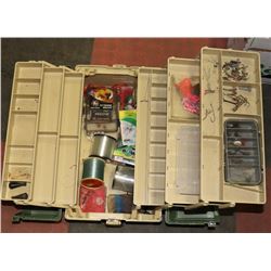 PLANO TACKLE BOX WITH CONTENTS