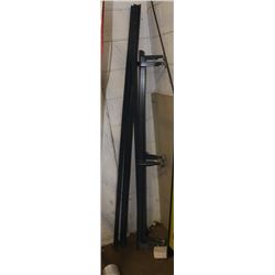 SET OF METAL BEDRAILS