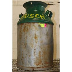 VINTAGE RUSTIC MILK CREAM CAN