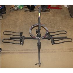 BIKE CAR HITCH 11/2`` AND STEERING WHEEL COVER