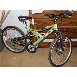 TRIUMPH 21 SPEED DUAL SUSPENSION BICYCLE WITH