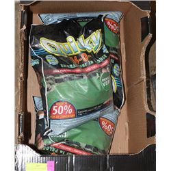 3 BAGS QUICKY 34-6-4 LAWN FERTILIZER 11 LBS EACH