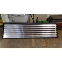 BACK WINDOW METAL GUARD FINS FOR PICK UP TRUCKS