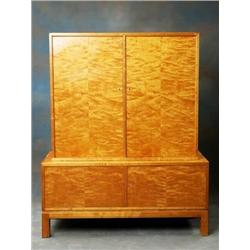 Serveringsskåp björk 1920-30-tal H 158 