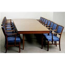 Konferensmöbel palisander Nordiska Komp