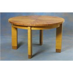 Matbord palisander/alm delbart med två 