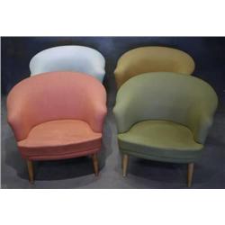 4 fåtöljer Kerstin Hörlin-Holmquist för