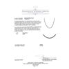 Image 3 : 23.05 ctw Black Diamond Necklace - 14KT White Gold