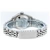 Image 8 : Rolex Ladies Stainless Steel Pink Diamond & Emerald Datejust Wristwatch