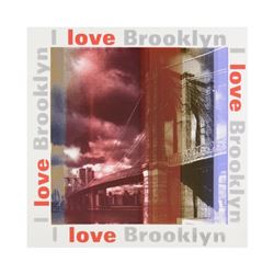 I Love Brooklyn by Steve Kaufman (1960-2010)