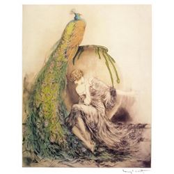 Louis Icart - Peacock