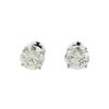 3.03 ctw Diamond Earrings - 18KT White Gold