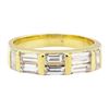 Image 2 : 1.10 ctw Diamond Ring - 18KT Yellow Gold