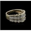 Image 1 : 10KT Yellow Gold 1.00 ctw Diamond Ring