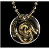 Image 3 : The Legend of the Dragon 18KT Gold 8.50 ctw Diamond Pendant With Chain