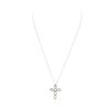 Image 2 : 0.5 ctw Diamond Pendant With Chain - 10KT White Gold