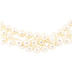 7.5mm Akoya Cultured Pearl Strand