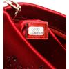 Image 9 : Chanel Red Satin Embellished Camellia Clutch Shoulder Bag