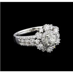 14KT White Gold 1.89 ctw Diamond Ring