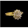 Image 1 : 0.95 ctw Diamond Ring - 14KT Yellow Gold
