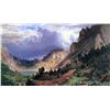 Storm in the Rockies, Mt. Rosalie by Albert Bierstadt