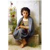 William Bouguereau - The Little Knitter