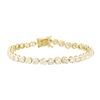 11.19 ctw Diamond Tennis Bracelet - 14KT Yellow Gold