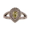 Image 1 : 1.20 ctw Diamond Ring - 14KT White Gold