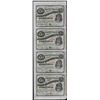 Image 1 : Uncut Sheet of (4) State of Louisiana Baby Bond Obsolete Notes