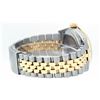 Image 6 : Rolex Mens 2 Tone 14K Silver & Emerald Diamond Datejust Wriswatch
