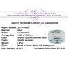 Image 2 : 8.91 ct.Natural Rectangle Cushion Cut Aquamarine