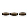 Image 1 : 7.66 ctw. Natural Cushion Cut Smoky Quartz Parcel of Three