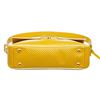 Image 4 : Prada Yellow Perforated Leather Shoulder Bag