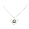 Image 2 : Sanrio 0.60 ctw Heart Shaped Hello Kitty Diamond Pendant with Chain  - 18KT Whit