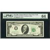 Image 1 : 1963 $10 New York Federal Reserve STAR Note PMG 64