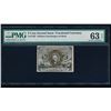 Image 1 : 5 Cent Second Issue Fractional Note PMG 63EPQ