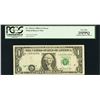 Image 1 : 1981A $1 Shifted Black Portion of Third Printing Error Note PCGS 25PPQ