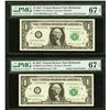 Image 1 : 2017 $1 Repeater and Radar Serial Notes PMG 67EPQ