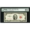 Image 1 : 1953C $2 Legal Tender STAR Note PMG 64EPQ