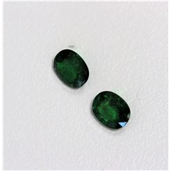 1.42ct Oval Shape Tsavorite Match Pair Dimension 6x5x2.8