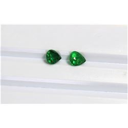 1.75ct Pear Shape Tsavorite ( Match pair) Dimension 6.6x5.4x3.5