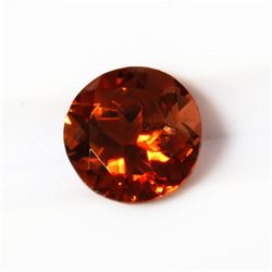 1.42ct Round Shape Brown Tourmaline  Dimension 7x4.8