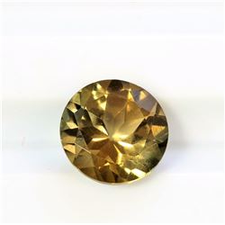 1.92ct Round shape green Tourmaline Dimension 8x5.1